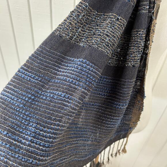 Cejon Made in India Boho Fairy Neck Head Scarf Shawl Blue Fairy Boho Hippie - Picture 6 of 7